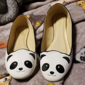 Bamboo panda flats EUC worn twice